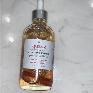 Rose quartz body oil